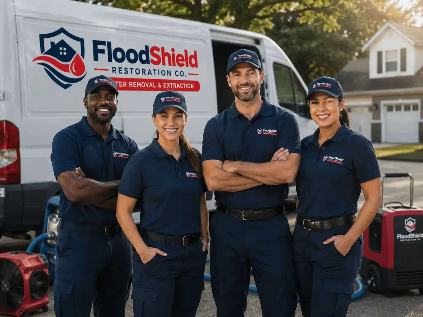 Flood Damage Restoration company in White Pigeon, MI